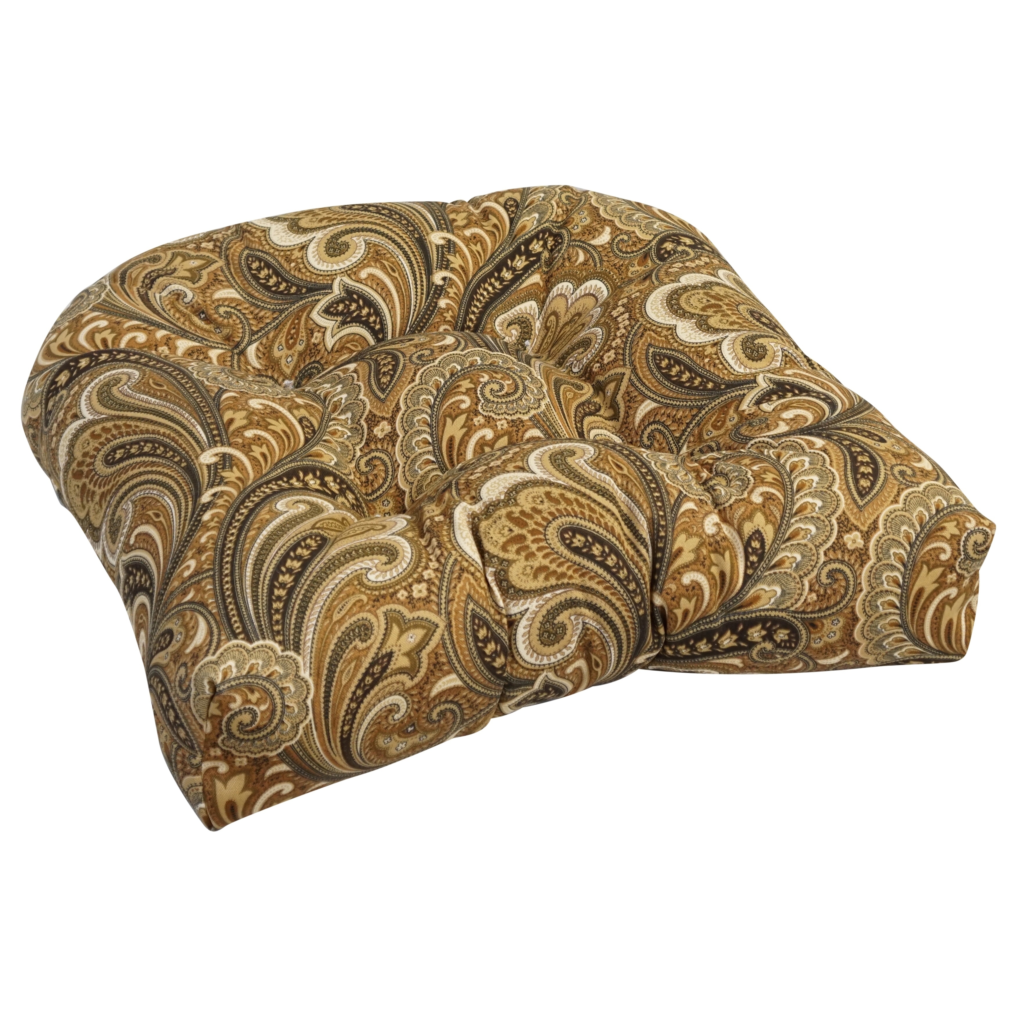 gold dining chair cushions