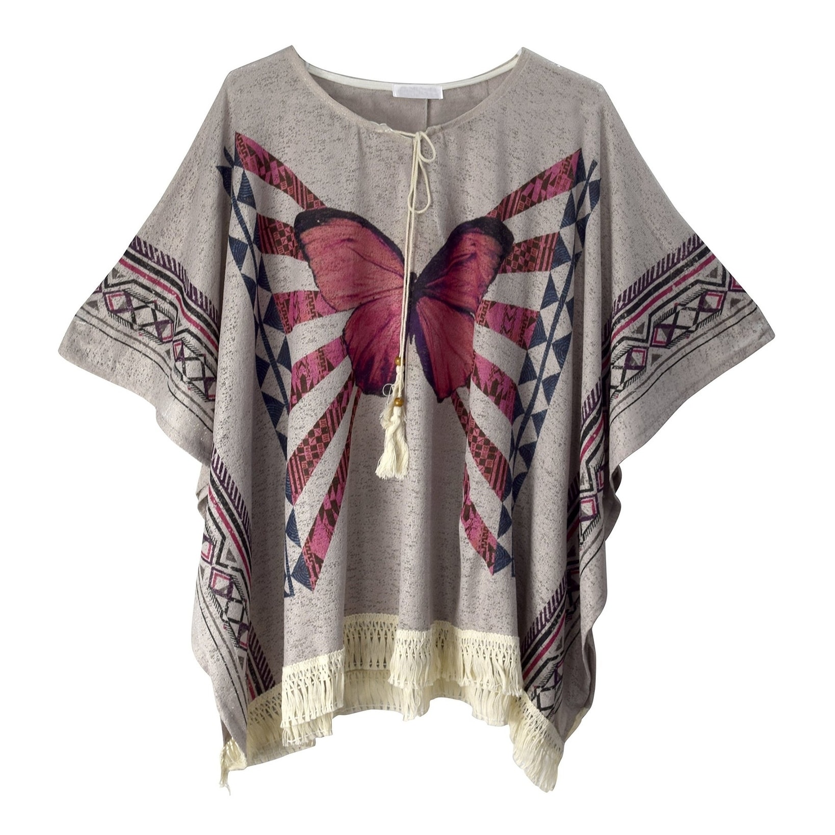 poncho cardigan