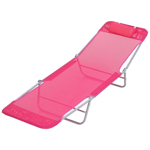 adjustable reclining beach sun lounge chair
