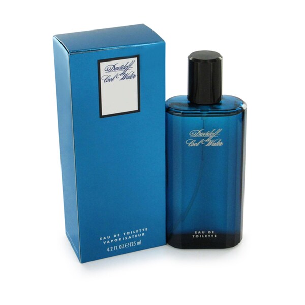 Shop Blue Davidoff Cool Water Men's 1.35-ounce Eau de Toilette Spray ...