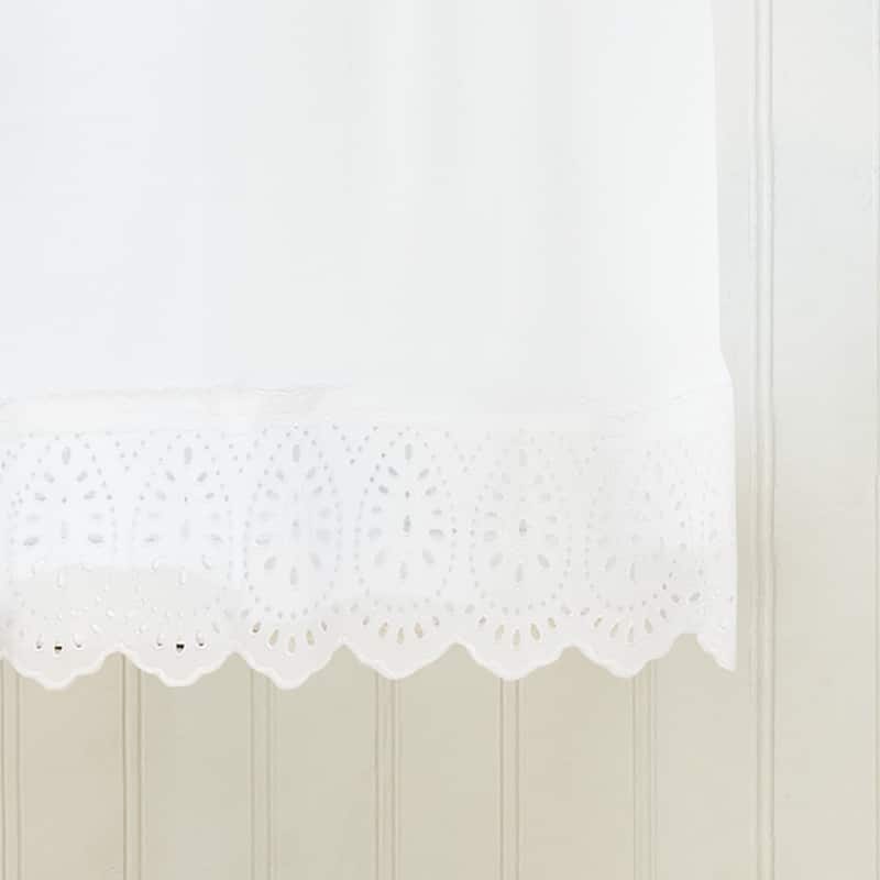 Penny Eyelet Valance and Tier Pair Curtain Collection