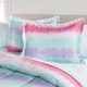 preview thumbnail 2 of 5, Dream Factory Tie Dye Stripe Microfiber Bed in a Bag with Sheet Set