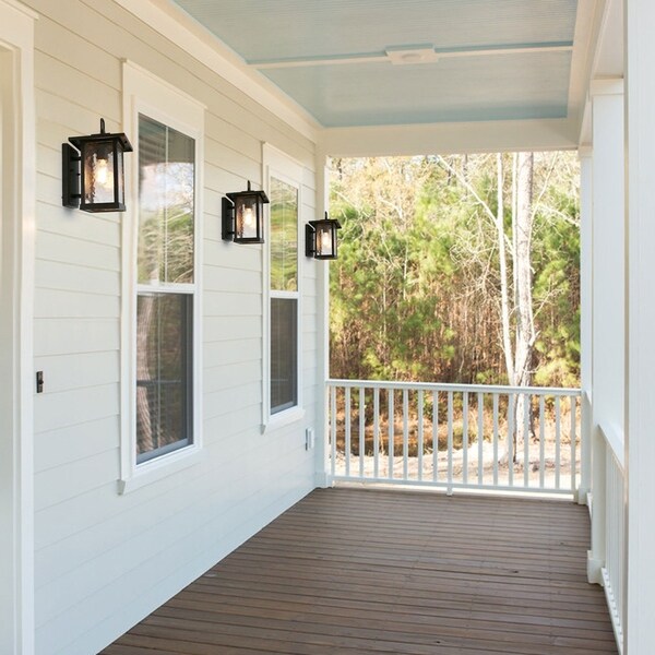 mid century porch light