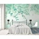 Nordic Leaf Plum Blossom Floral Wallpaper - Bed Bath & Beyond - 30977367