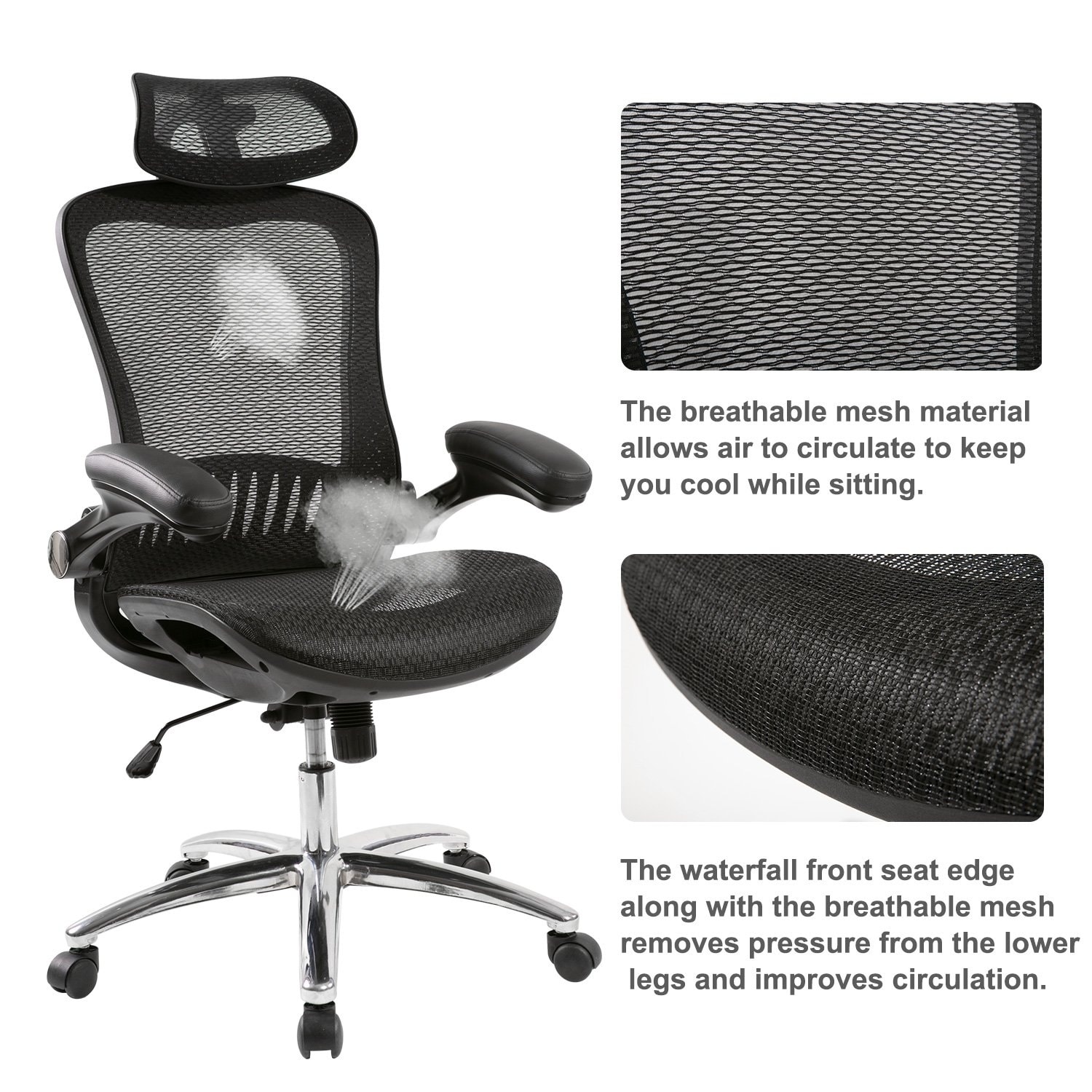 merax ergonomic office chair