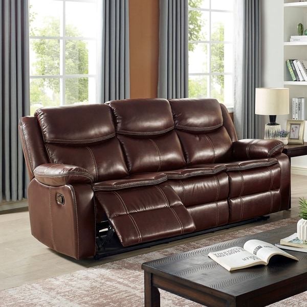 overstock reclining sofa