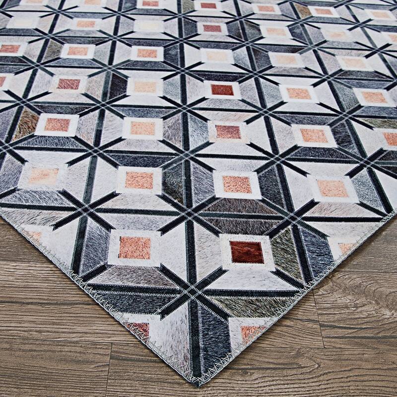 Steppe Rauma Gray-Cream Area Rug