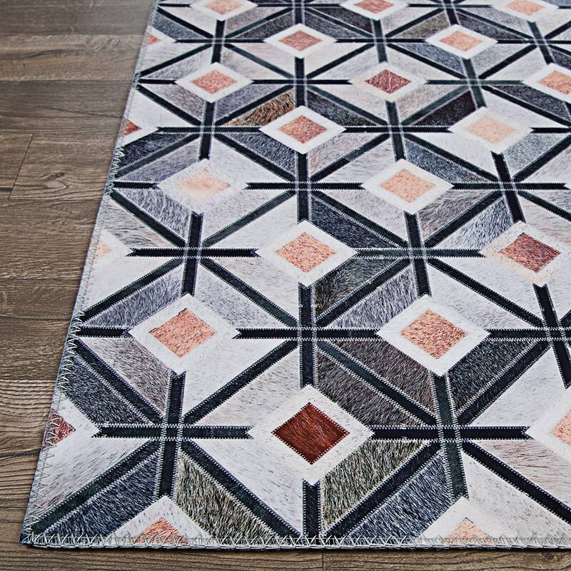 Steppe Rauma Gray-Cream Area Rug