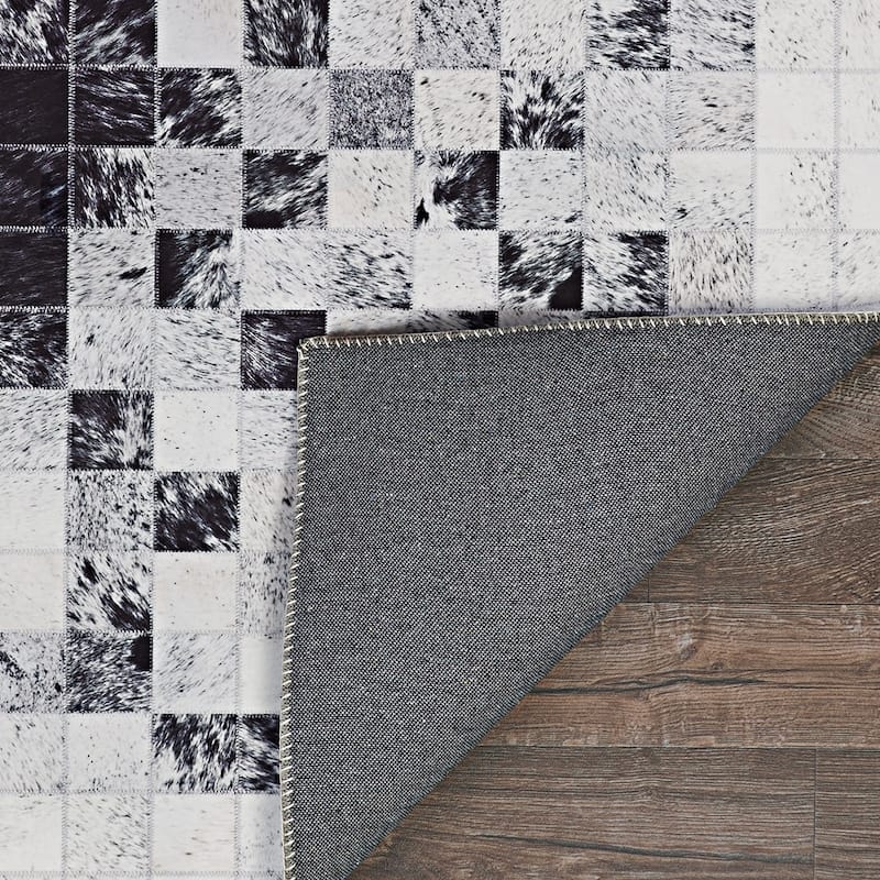 Steppe New Moon Ivory-Gray Area Rug