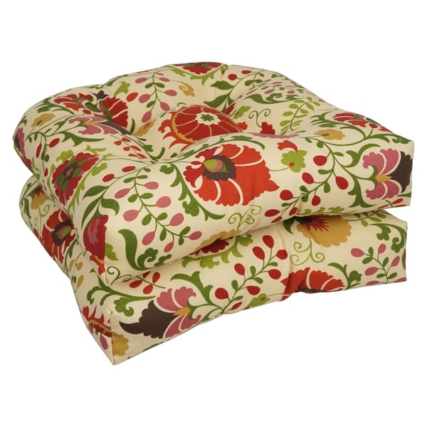 19-inch U-Shaped Dining Chair Cushions (Set of 2) - On Sale - Overstock