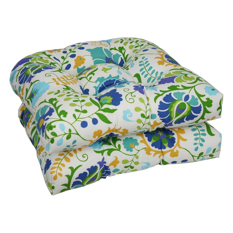 19-inch U-Shaped Dining Chair Cushions (Set of 2) - Sahalie Opal