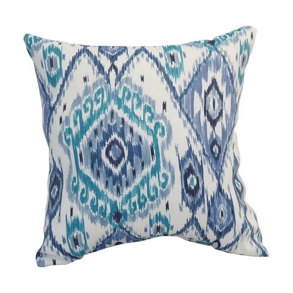 Blazing Needles 17-inch Square Polyester Outdoor Throw Pillows