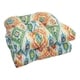 preview thumbnail 3 of 4, 19-inch U-Shaped Dining Chair Cushions (Set of 2) Losani Fiesta