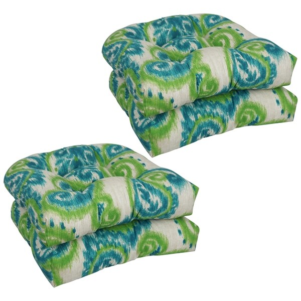 Shop 19-inch U-Shaped Dining Chair Cushions (Set of 4) - Overstock