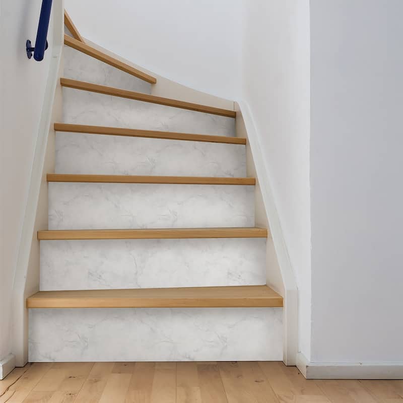 Buellton, Carrara Marble Peel & Stick Wallpaper
