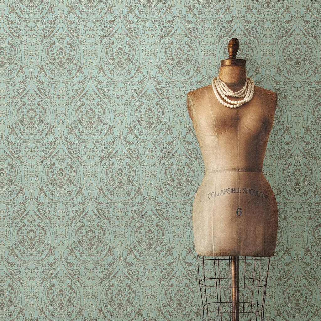 Brisbane, Nomad Damask Peel & Stick Wallpaper