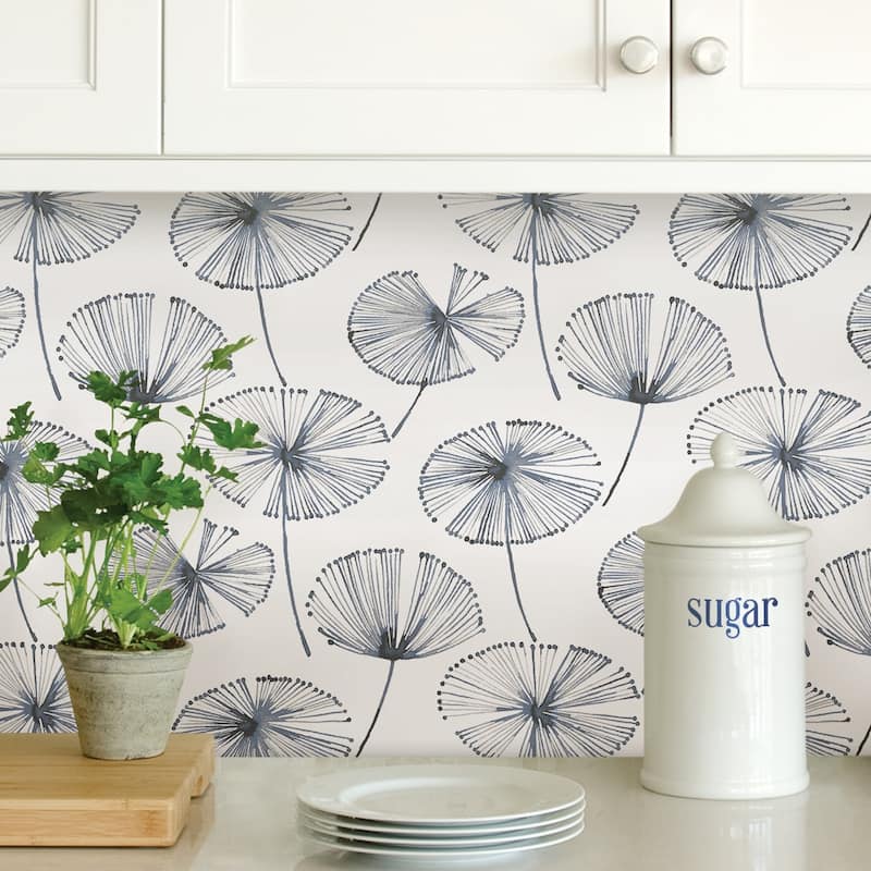 Coalinga, Aya Peel & Stick Wallpaper - Blues