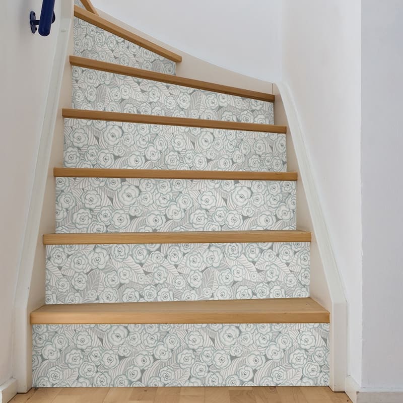 Fairfield, Oopsie Daisy Grey Peel & Stick Wallpaper