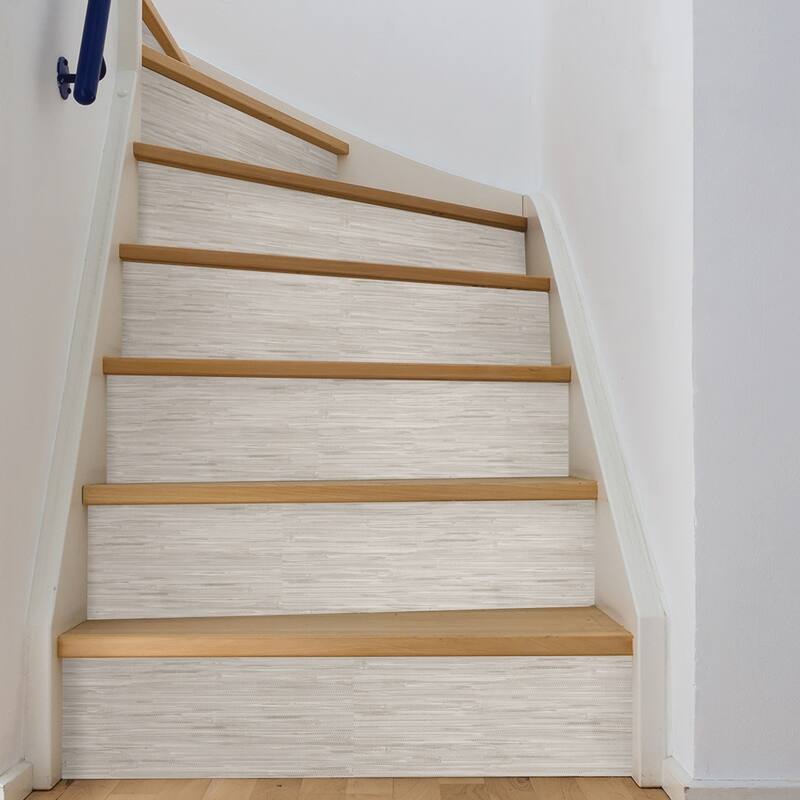 Colma, Cream Grassweave Peel & Stick Wallpaper
