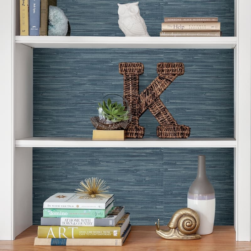 Colma, Cream Grassweave Peel & Stick Wallpaper