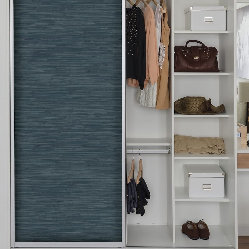 Colma, Cream Grassweave Peel & Stick Wallpaper