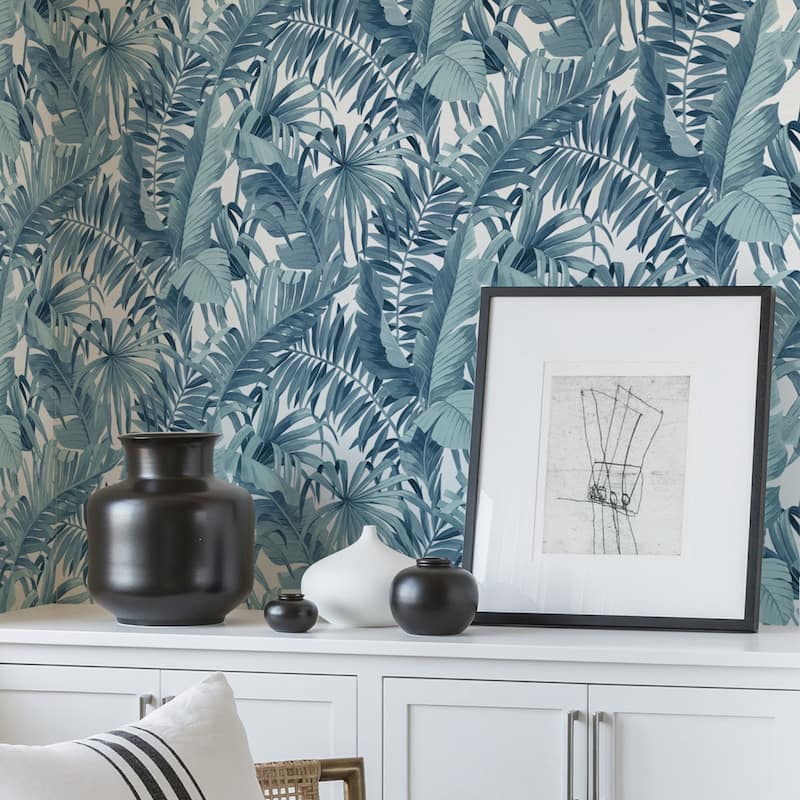 Eureka, Blue Maui Peel & Stick Wallpaper