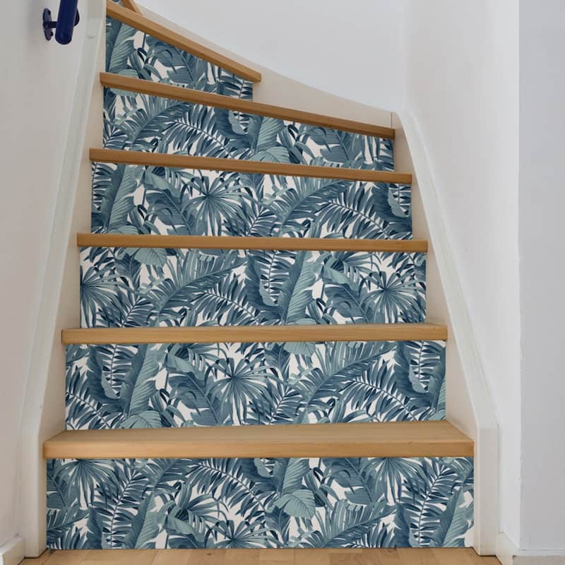 Eureka, Blue Maui Peel & Stick Wallpaper - Blues