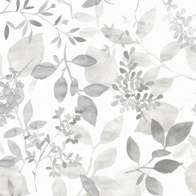 Encinitas, Grey Breezy Peel & Stick Wallpaper