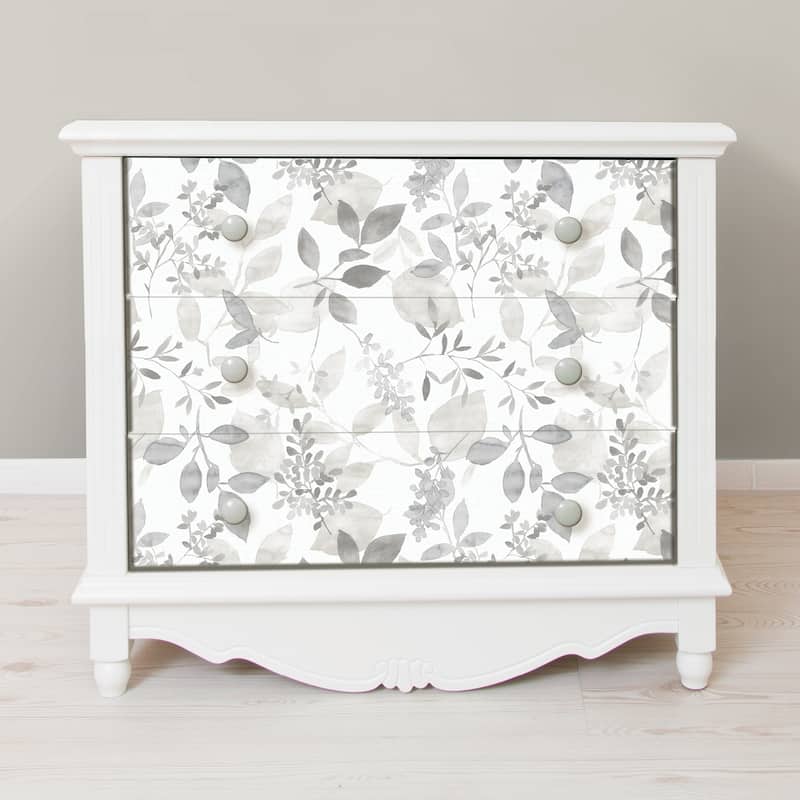 Encinitas, Grey Breezy Peel & Stick Wallpaper