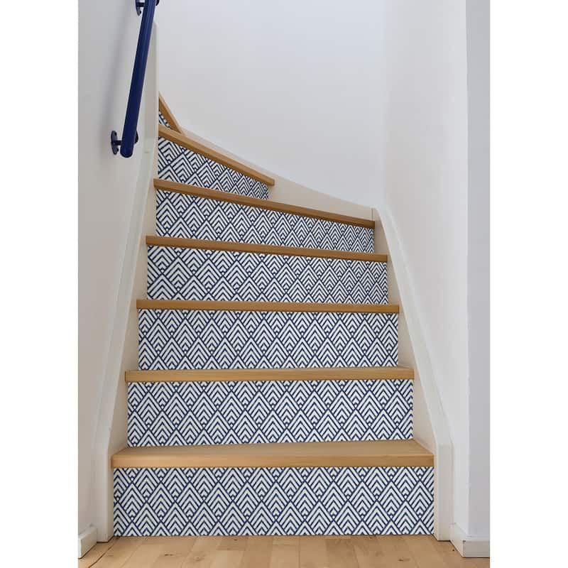 Dixon, Arrowhead Deep Blue Peel & Stick Wallpaper