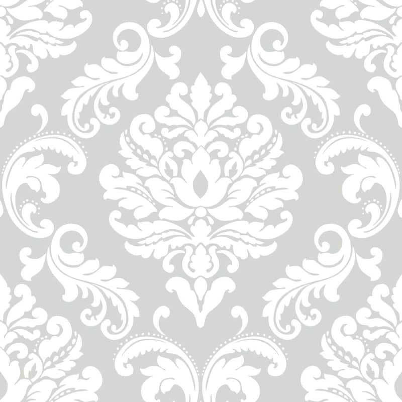 Alameda, Purple Ariel Peel & Stick Wallpaper