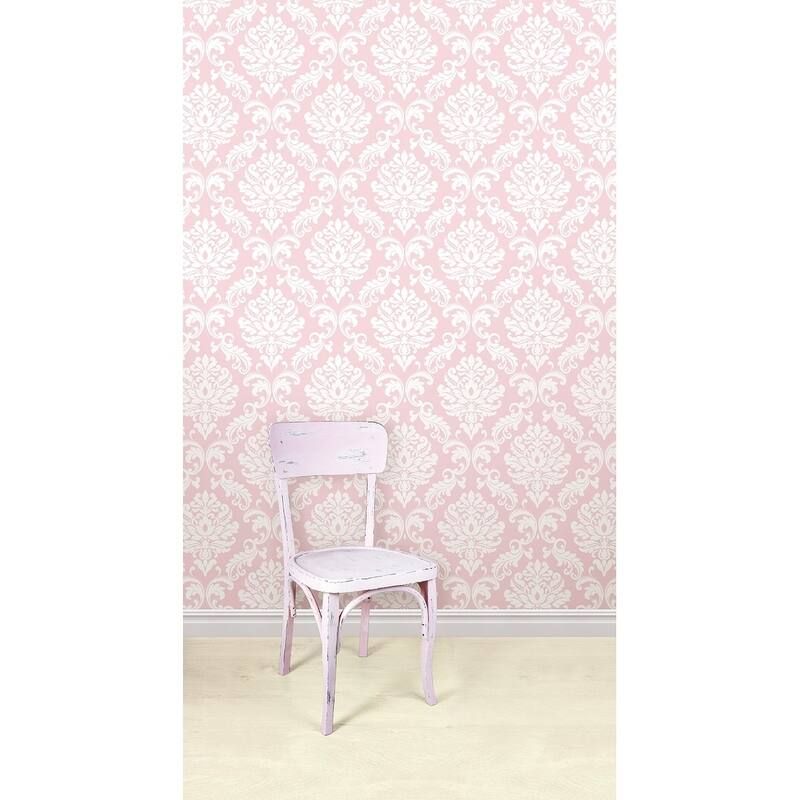 Alameda, Purple Ariel Peel & Stick Wallpaper