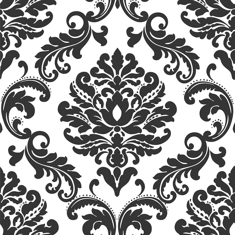 Alameda, Purple Ariel Peel & Stick Wallpaper