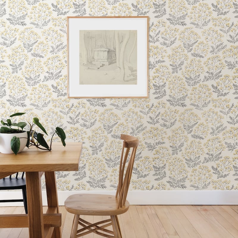 Glendale, Yellow Wethersfield Peel & Stick Wallpaper