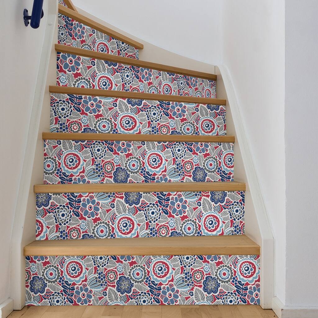 Exeter, Dream On Navy Peel & Stick Wallpaper