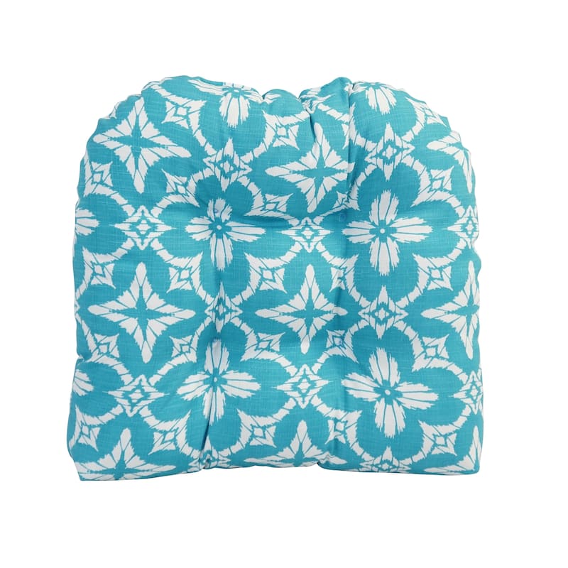Blazing Needles 19-inch U-Shaped Dining Chair Cushions (Set of 2)