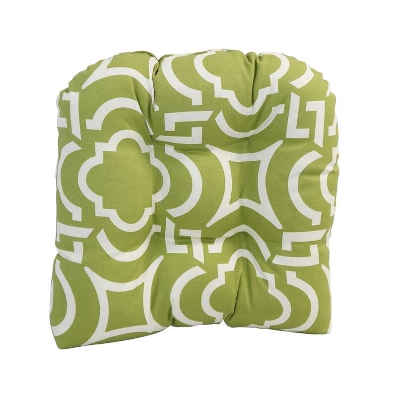 Blazing Needles 19-inch U-Shaped Dining Chair Cushions (Set of 2)