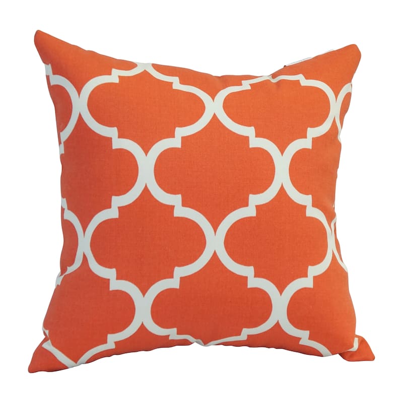 Blazing Needles 17-inch Square Outdoor Throw Pillows (Set of 2)