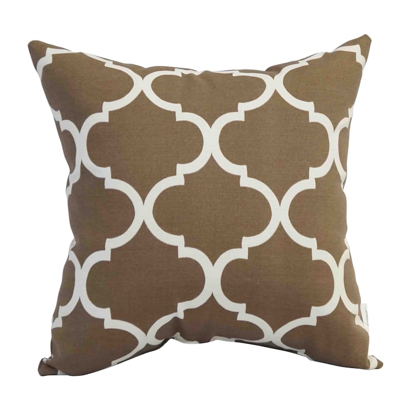 Blazing Needles 17-inch Square Outdoor Throw Pillows (Set of 2)