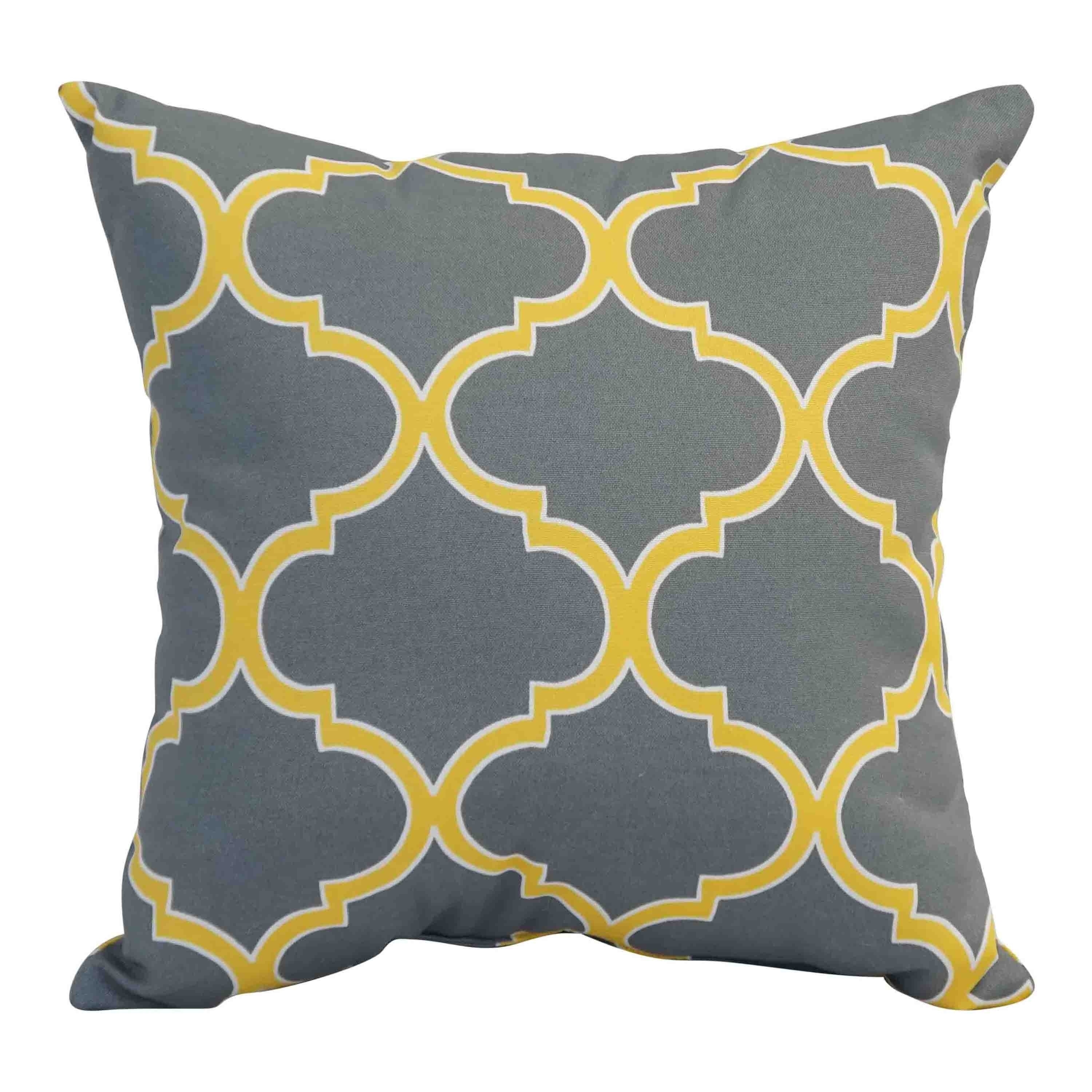 Blazing Needles 17-inch Square Outdoor Throw Pillows (Set of - Picture 10 of 20