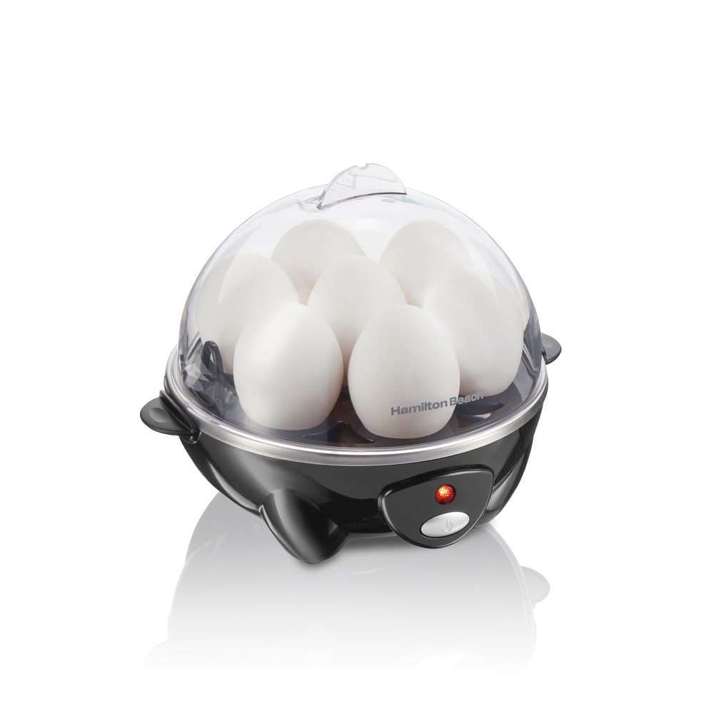 Nostalgia EC7AQ Premium 7-Egg Cooker, Aqua - One-Touch Cooking, 7-Egg  Capacity, Soft/Medium/Hard Boil Modes, Cool-Touch Handles - Blue in the Egg  Cookers department at