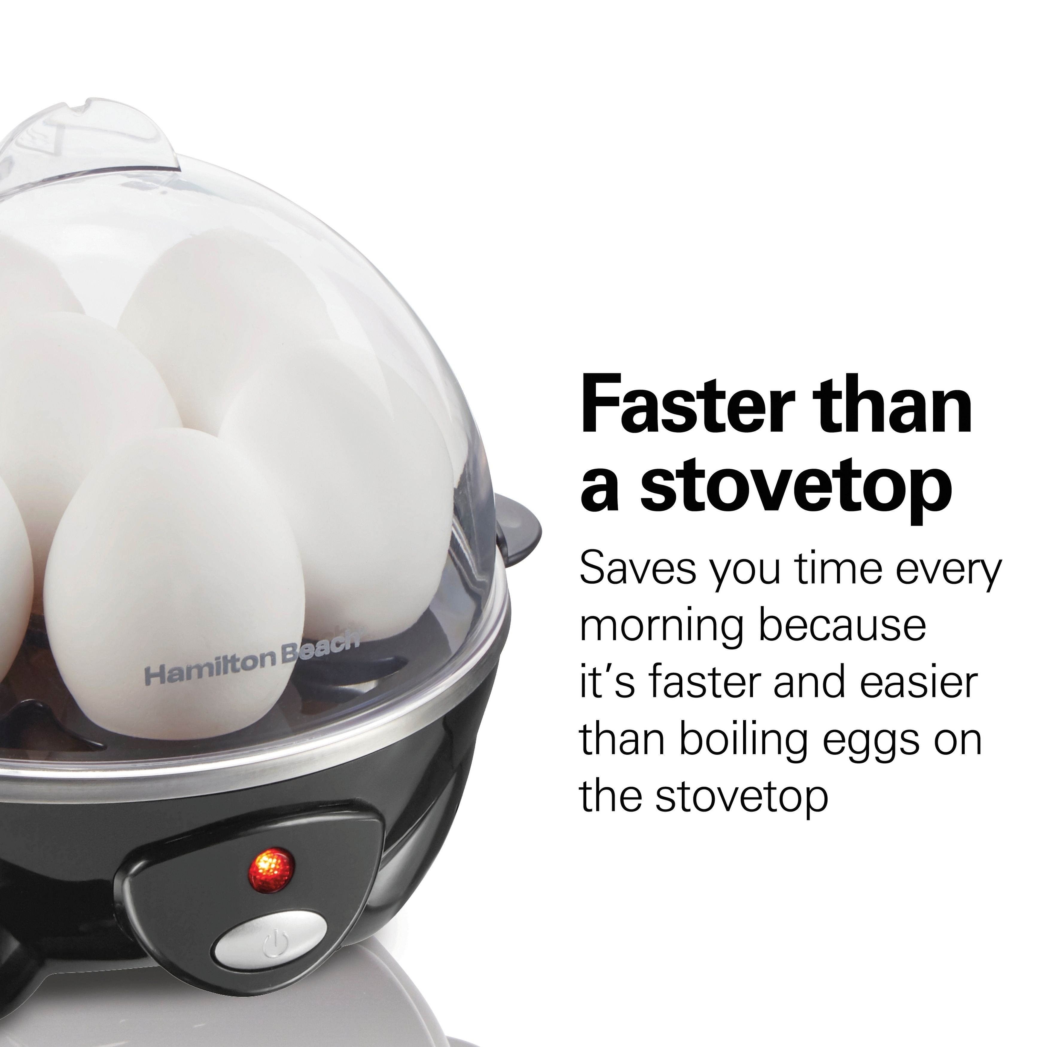 Hamilton Beach 3-in-1 Egg Cooker with 7 Egg Capacity - On Sale - Bed Bath &  Beyond - 30979558