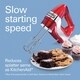 preview thumbnail 3 of 6, Hamilton Beach Professional 5 Speed Hand Mixer Red