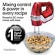 preview thumbnail 2 of 6, Hamilton Beach Professional 5 Speed Hand Mixer Red
