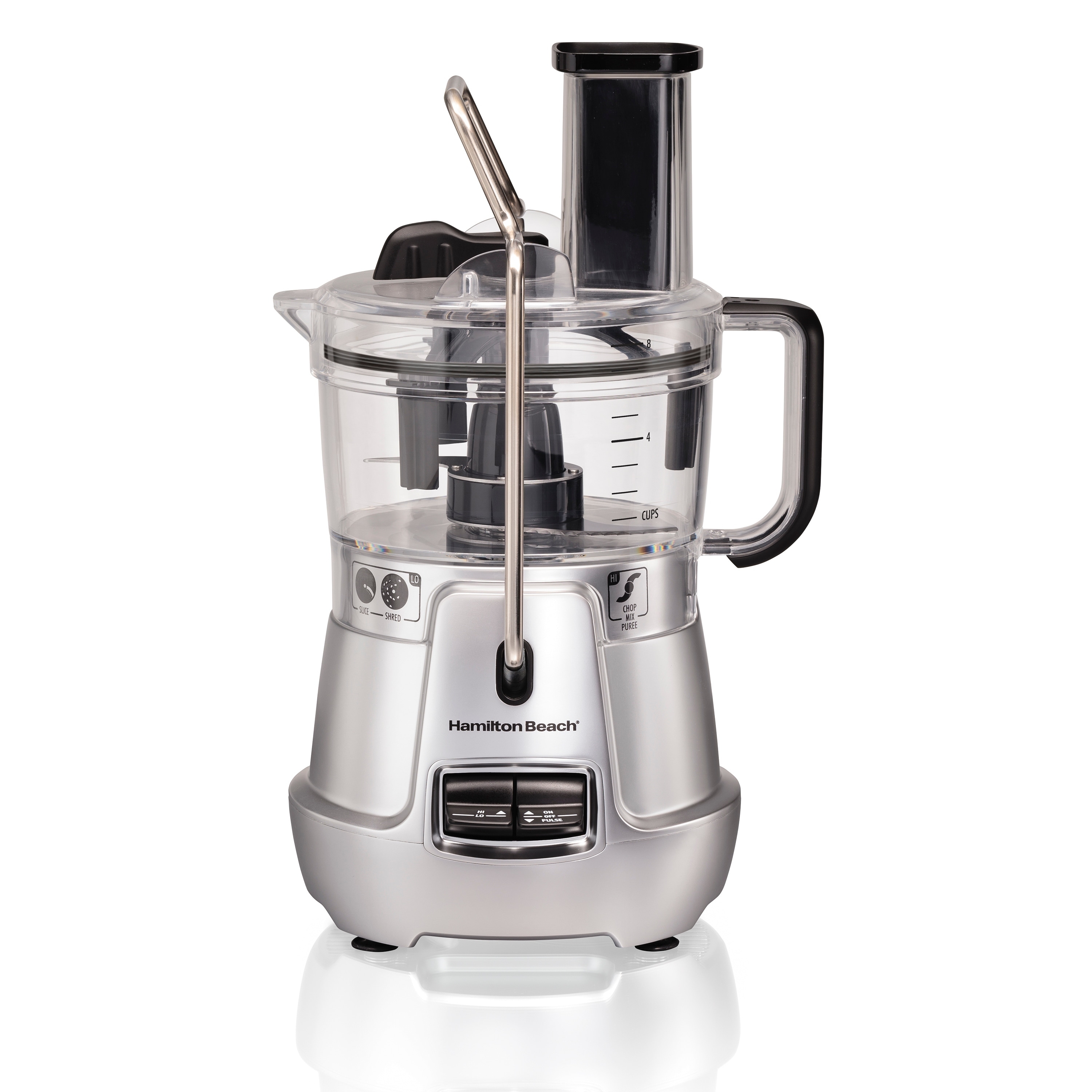 Hamilton Beach Stack  Snap 8-cup Food Processor with Bowl Scraper Bed  Bath  Beyond 30979566