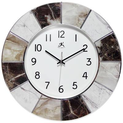 Marble 16 inch Office/Professional Decorative Wall Clock