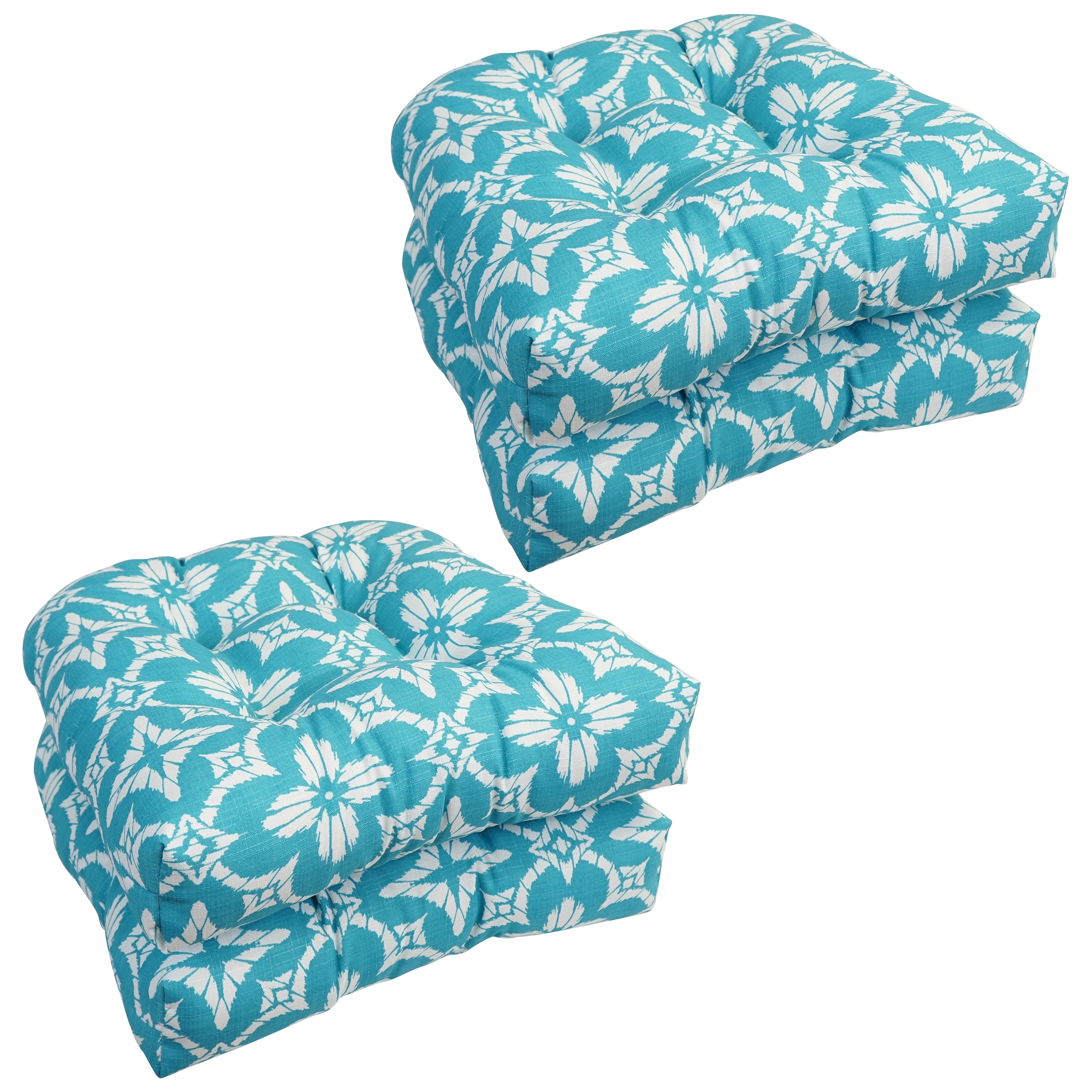 u shaped wicker chair cushions