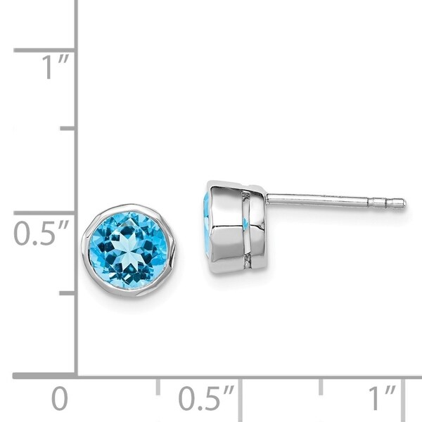 Sterling Silver Polished Small CZ Heart Post Stud Earrings Length 6mm