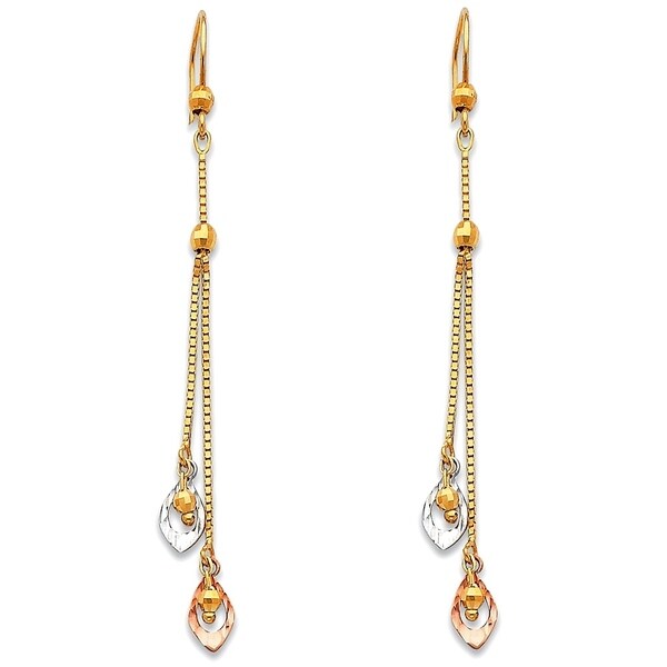 gold hanging earrings with price