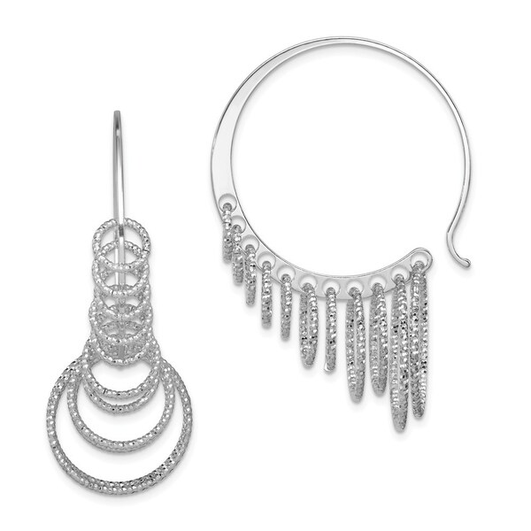 sterling silver hoop earrings for jewelry making